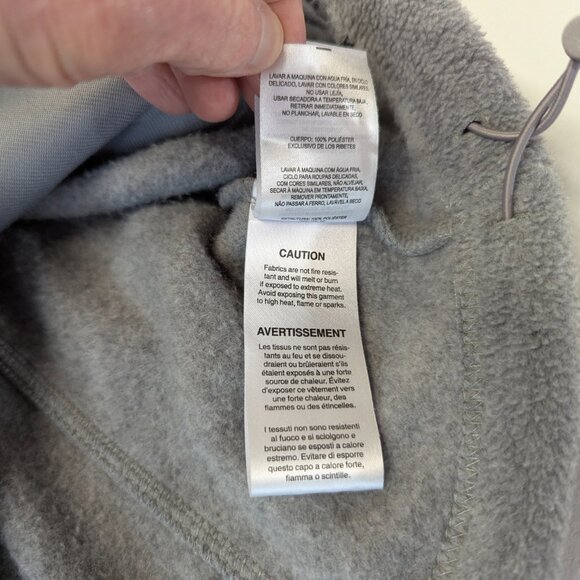 Columbia Size Small Gray Fleece Lightweight Jacket - Picture 7 of 13